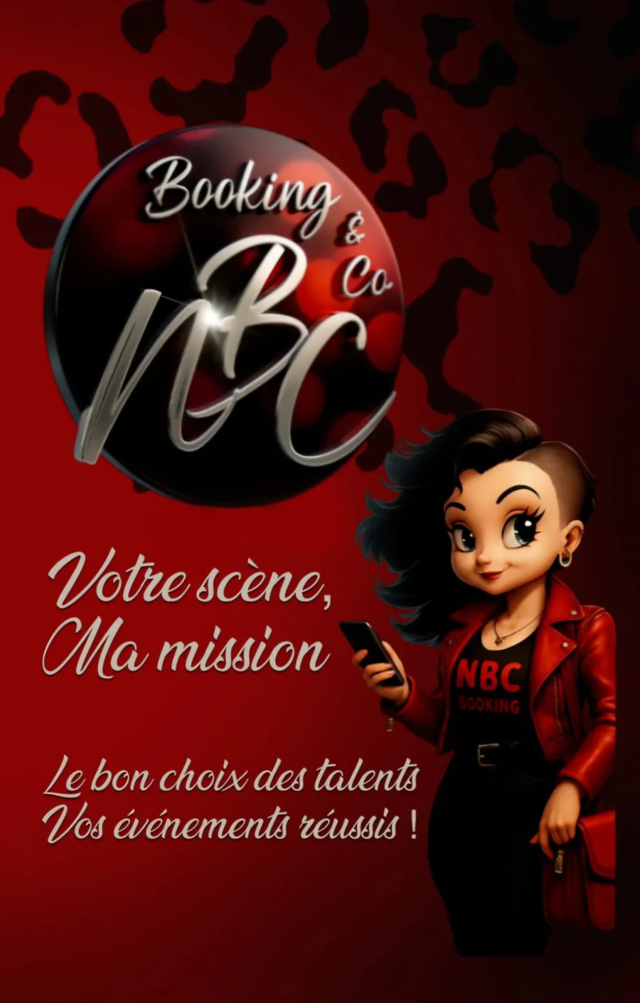 NBC Booking & Co — Votre scène, ma mission